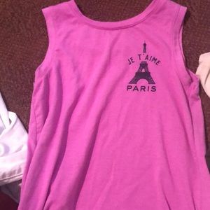 Justice tank top type shirt💕!